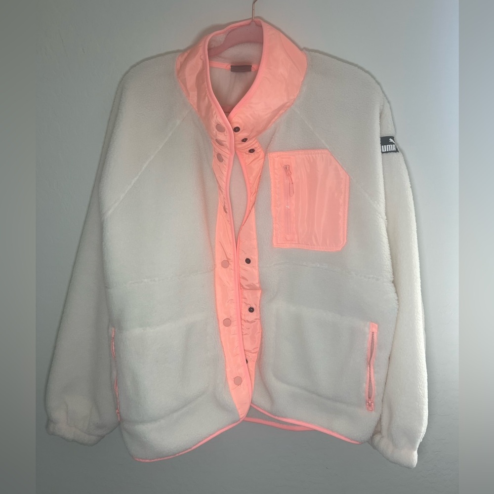 Puma Sherpa Fleece Jacket L